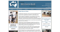 Desktop Screenshot of belgianblues.com.au